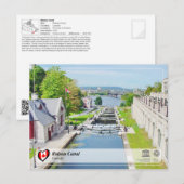 UNESCO WHS - Kanal Postkarte (Vorne/Hinten)