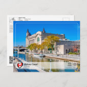 UNESCO WHS - Kanal Postkarte (Vorne/Hinten)