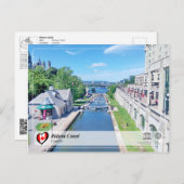 UNESCO WHS - Kanal Postkarte (Vorne/Hinten)