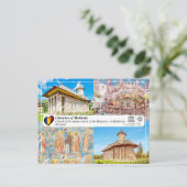 UNESCO WHS - Kirchen Moldawiens - Moldawien Postkarte (Stehend Vorderseite)