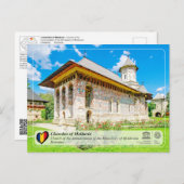 UNESCO WHS - Kirchen Moldawiens - Moldawien Postkarte (Vorne/Hinten)