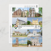 UNESCO WHS - Kirchen und Kloster von Goa Postkarte (Vorne/Hinten)