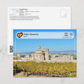 UNESCO WHS - Kloster Poblet Postkarte (Vorne/Hinten)