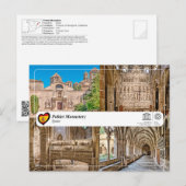 UNESCO WHS - Kloster Poblet Postkarte (Vorne/Hinten)