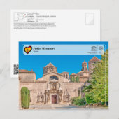 UNESCO WHS - Kloster Poblet Postkarte (Vorne/Hinten)