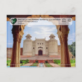 UNESCO WHS - Lahore Fort - شاہی قلعہ Postkarte (Vorderseite)