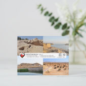 UNESCO WHS - Land der Weisen Postkarte (Stehend Vorderseite)