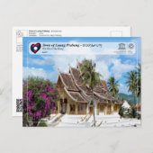 UNESCO WHS - Luang Prabang - Wat Hau Pha Bang Postkarte (Vorne/Hinten)