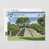 UNESCO WHS - Maya Site of Copan Postkarte (Vorne/Hinten)