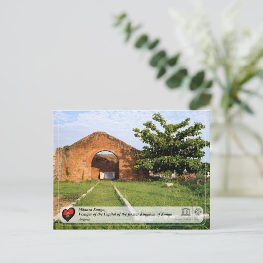 UNESCO WHS - Mbanza Kongo Postkarte (Stehend Vorderseite)