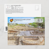 UNESCO - WHS - Mérida - Das Mithräum-Haus Postkarte (Vorne/Hinten)