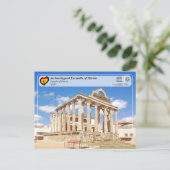UNESCO WHS - Mérida - Tempel der Diana Postkarte (Stehend Vorderseite)