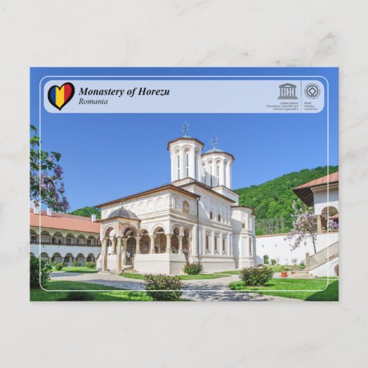 UNESCO WHS - Monastery of Horezu Postcard Postkarte (Vorderseite)
