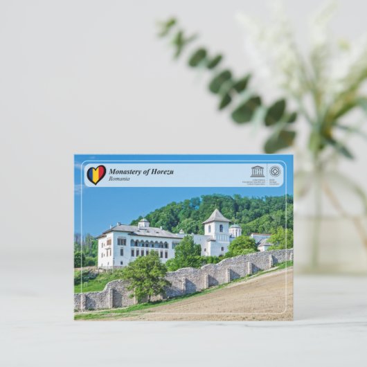 UNESCO WHS - Monastery of Horezu Postcard Postkarte (Stehend Vorderseite)