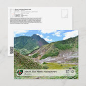 UNESCO WHS - Morne Trois Pitons Nationalpark Postkarte (Vorne/Hinten)