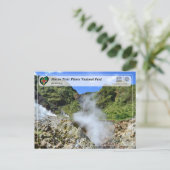 UNESCO WHS - Morne Trois Pitons Nationalpark Postkarte (Stehend Vorderseite)