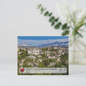 UNESCO WHS - Museum-Stadt Gjirokastra Postkarte (Stehend Vorderseite)