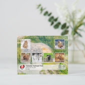 UNESCO WHS - Nationalpark Nahanni Postkarte (Stehend Vorderseite)