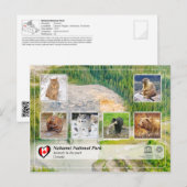 UNESCO WHS - Nationalpark Nahanni Postkarte (Vorne/Hinten)