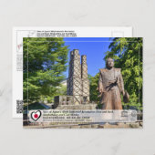 UNESCO WHS - Nirayama Reverbatoröfen - 韮 山 反 射 炉 Postkarte (Vorne/Hinten)