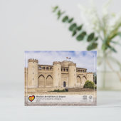 UNESCO WHS - Palacio de la Aljafería Postkarte (Stehend Vorderseite)