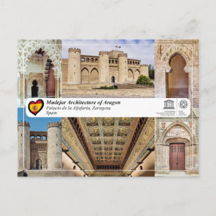 UNESCO WHS - Palacio de la Aljafería Postkarte