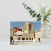 UNESCO WHS - Pearling, Zeugnis eines Island Econ Postkarte (Stehend Vorderseite)