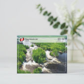 UNESCO WHS - Pimachiowin Aki Postkarte (Stehend Vorderseite)