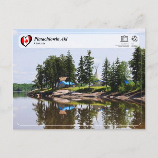UNESCO WHS - Pimachiowin Aki Postkarte (Vorderseite)