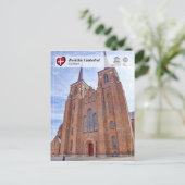 UNESCO WHS - Roskilde Kathedrale Postkarte (Stehend Vorderseite)