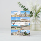 UNESCO WHS - Santiago de Compostela (Altstadt) Postkarte (Stehend Vorderseite)