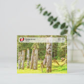 UNESCO WHS - SGang Gwaay Postkarte (Stehend Vorderseite)