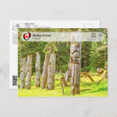UNESCO WHS - SGang Gwaay Postkarte (Vorne/Hinten)