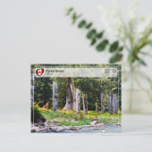 UNESCO WHS - SGang Gwaay Postkarte (Stehend Vorderseite)