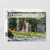 UNESCO WHS - SGang Gwaay Postkarte (Vorne/Hinten)