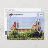 UNESCO WHS - Speyer Cathedral Postkarte (Vorne/Hinten)