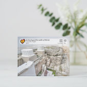 UNESCO WHS - Tempel der Concordia Postkarte (Stehend Vorderseite)