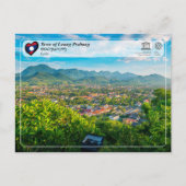 UNESCO WHS - Town of Luang Prabang - ຫລວງພະບາງ  Postkarte (Vorderseite)
