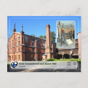 UNESCO WHS - Verla Groundwood and Board Mill Postkarte