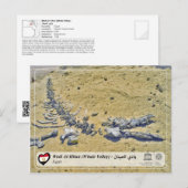 UNESCO WHS - Wadi Al-Hitan (Whaletal) Postkarte (Vorne/Hinten)