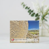 UNESCO WHS - Writing on Stone / Áísínai’pi Postkarte (Stehend Vorderseite)