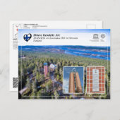 UNESCO WHStruve Geodetic Arc AVASAKSA Aavasaksa Postkarte (Vorne/Hinten)