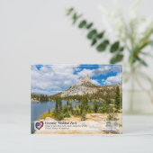 UNESCO - Yosemite NP - Domgipfel Postkarte (Stehend Vorderseite)