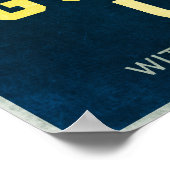 Unessenzielle Arbeiter der Regierung Poster (Ecke)