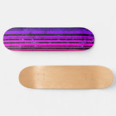 Uneven Rainbow Stripes RUD Skateboard (Horizontal)