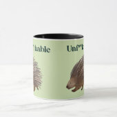 Unf**verklebbares Porcupine Tasse (Zentrum)