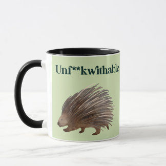 Unf**verklebbares Porcupine Tasse