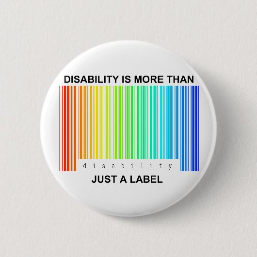 Unfähigkeit ist mehr als ein Aufkleber Button (Vorderseite)