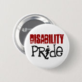 Unfähigkeitsstolzknopf Button (Vorne & Hinten)