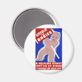 Unfair gegenüber Babys Magnet (Vorderseite/Rückseite)